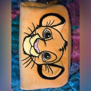 The Lion King Simba velour storage pouch 8X5 for storage for kids or adults ❤️